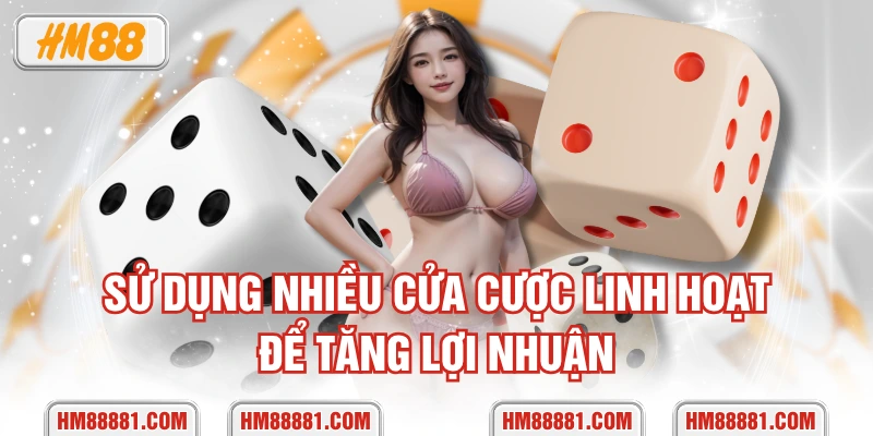 Sử dụng nhiều cửa cược linh hoạt để tăng lợi nhuận